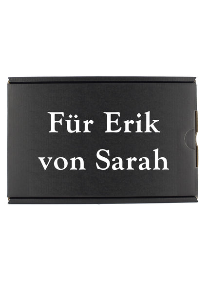 Geschenkbox mit Wunschtext