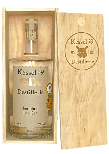 Magnumflasche 1500ml mit Holz-Geschenkbox